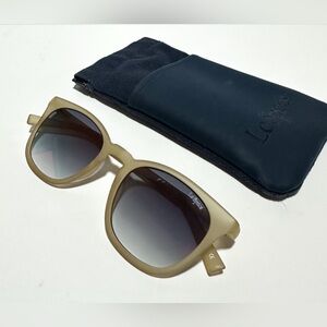 Le Specs FINE SPECIMEN Beige Sunglasses